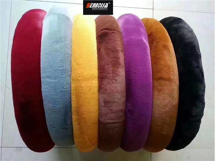 Plush Soft Car Steering Wheel Covers2