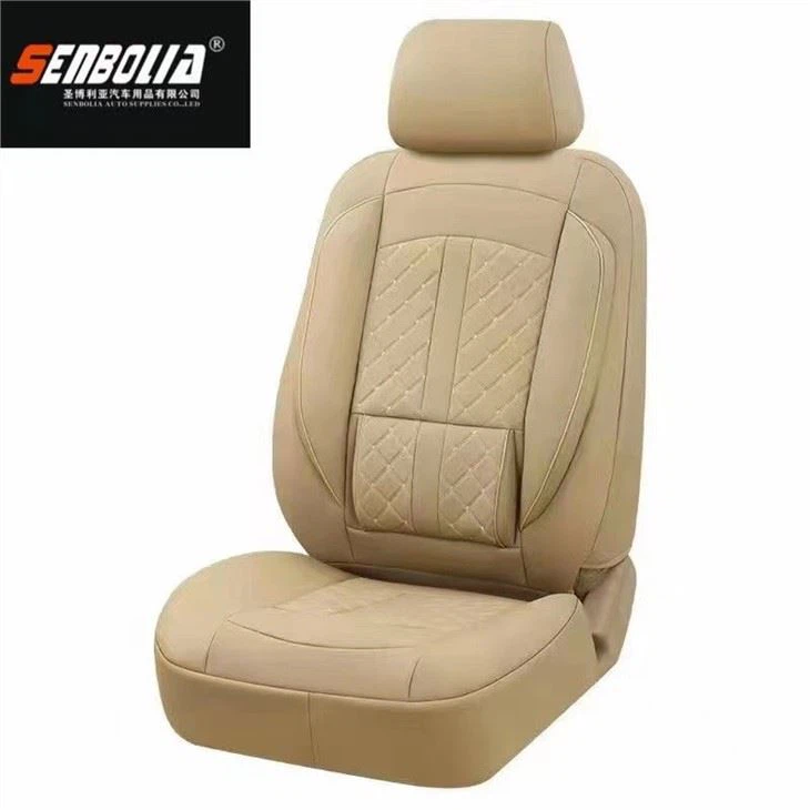 Premium Leather Car Seat Cushion